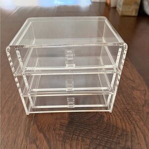 Tamus Clear Acrylic 3-Drawer Organizer
